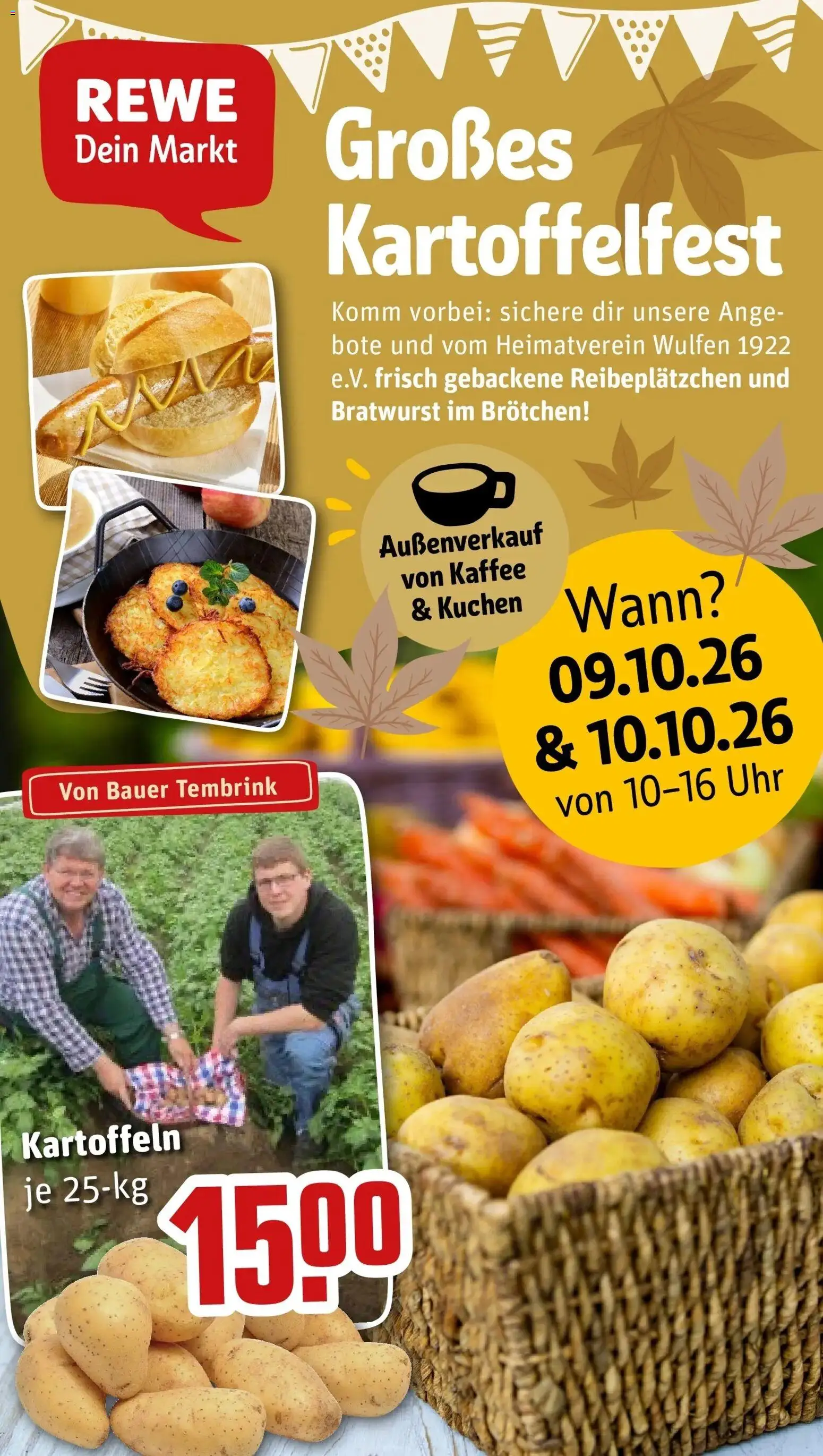 Vorschau von dem Prospekt des Geschäftes Rewe, gültig ab dem 05.10.2026