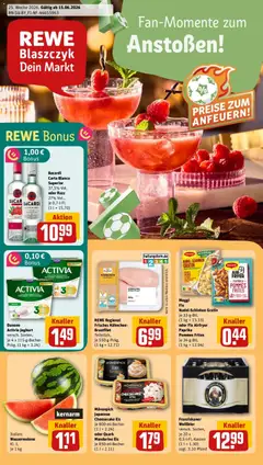 Vorschau von dem Prospekt des Geschäftes Rewe, gültig ab dem 14.06.2026
