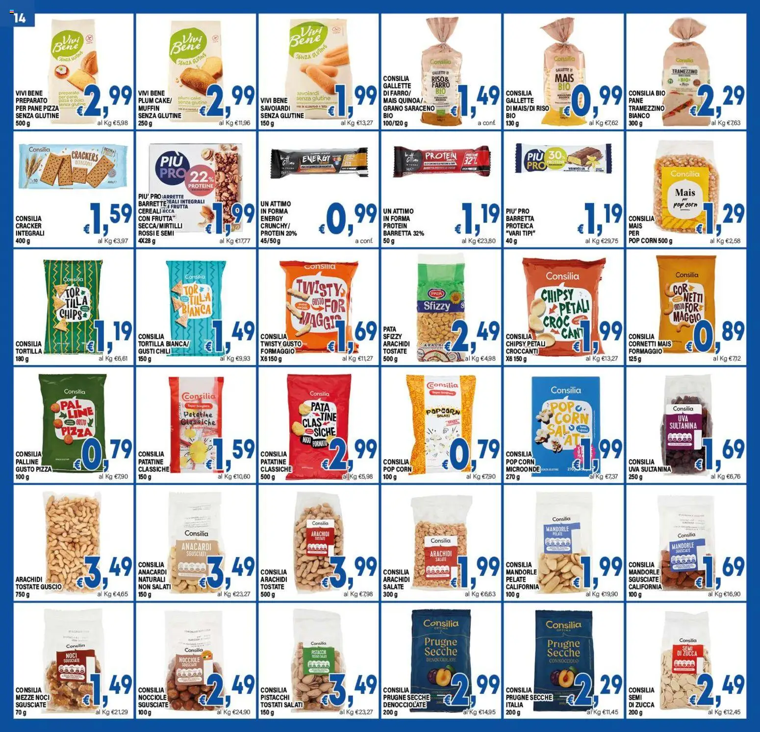 Anteprima dell'opuscolo DEM volantino Carrello Stop Rincari dal negozio DEM valido da 19/10/2026 - Pane, Muffin, Anacardi, Cracker, Tramezzino, Prugne, Mandorle, Arachidi