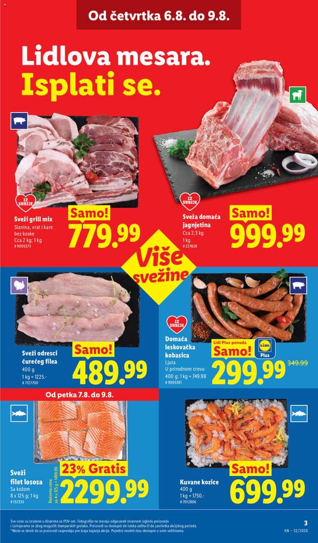Novi Lidl katalog od 06.08.