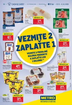 Náhľad Metro letáku platného od 23.09.2026