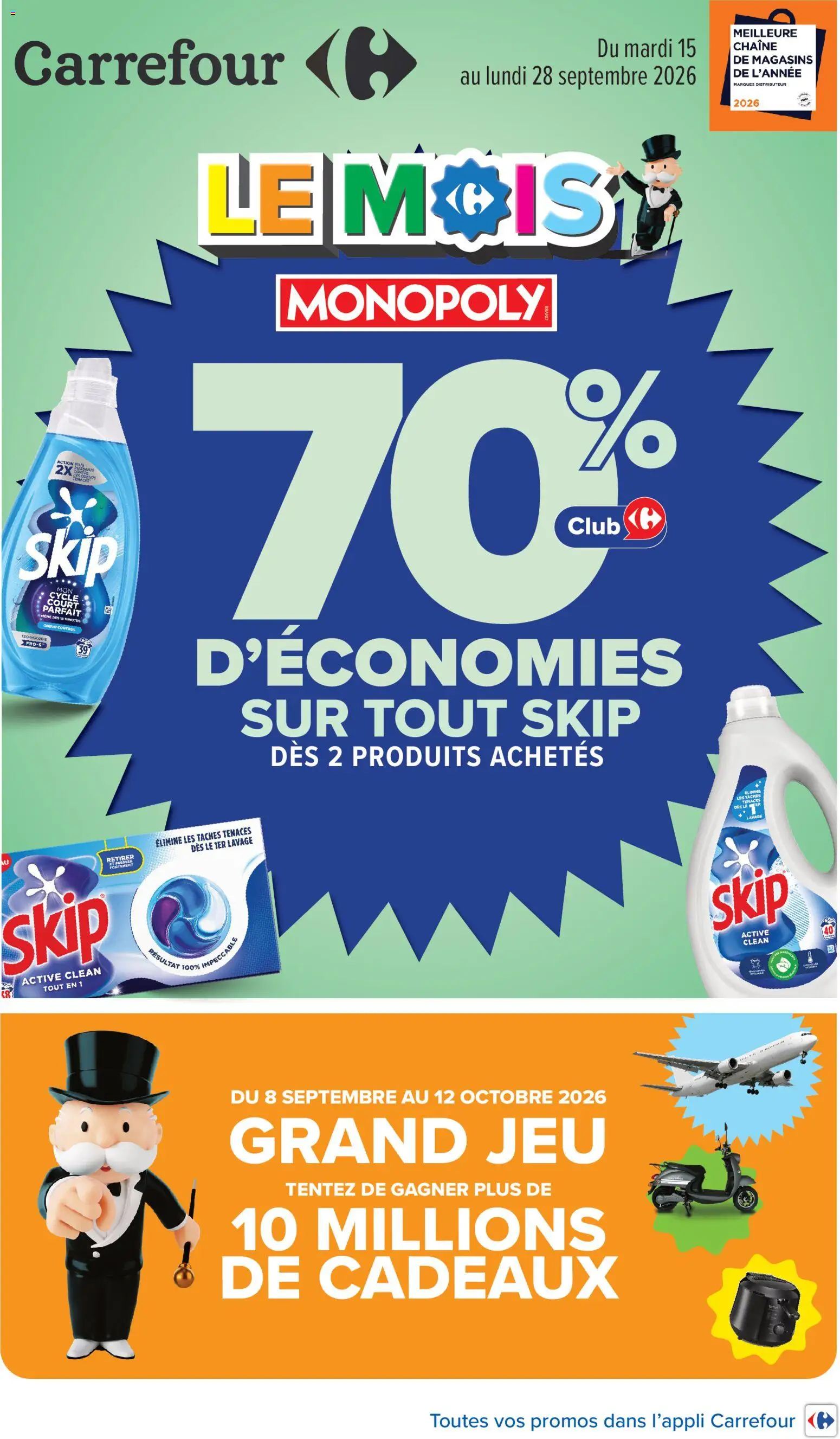 Prévisualisation de Carrefour catalogue du magasin Carrefour formulaire valide 15/09/2026