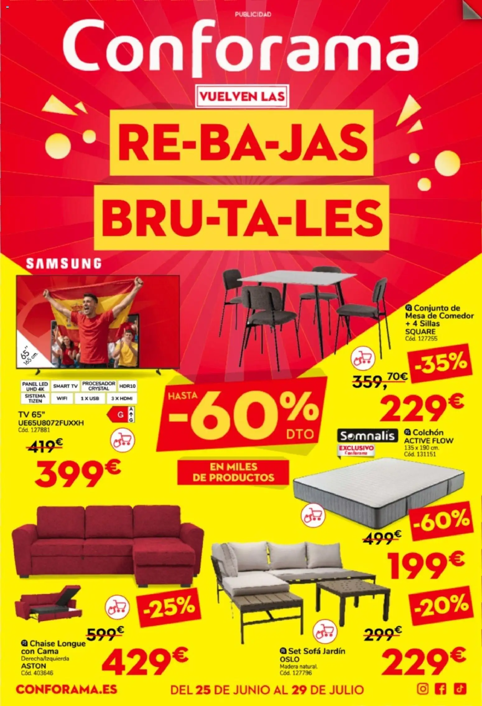 Vista previa del folleto de la tienda Conforama válido desde el 25/06/2026 