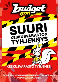 Kaupan Budget Sport Budget Sport tarjoukset esikatselu, voimassa 06/09/2026
