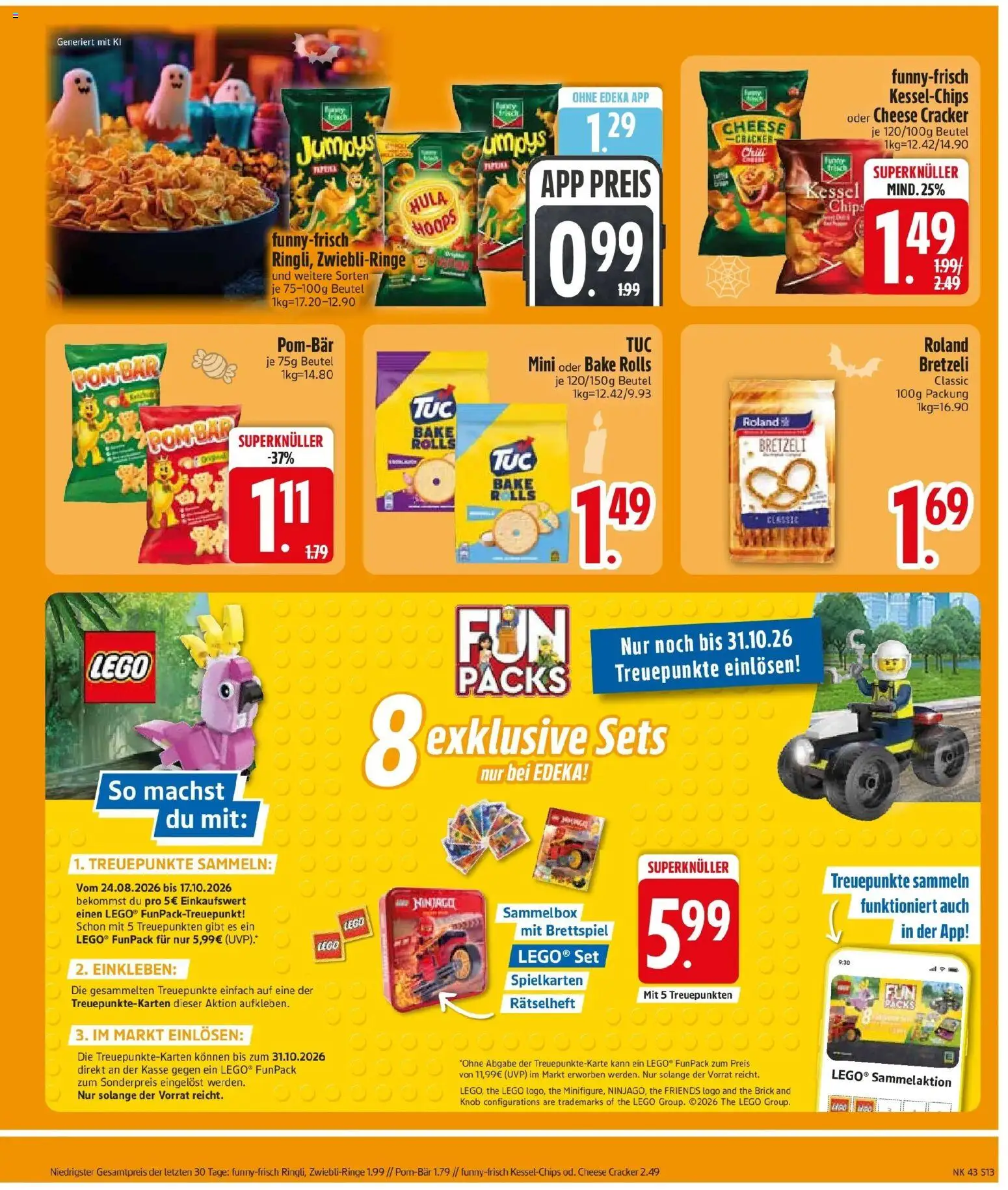 Vorschau von dem Prospekt des Geschäftes Edeka, gültig ab dem 19.10.2026