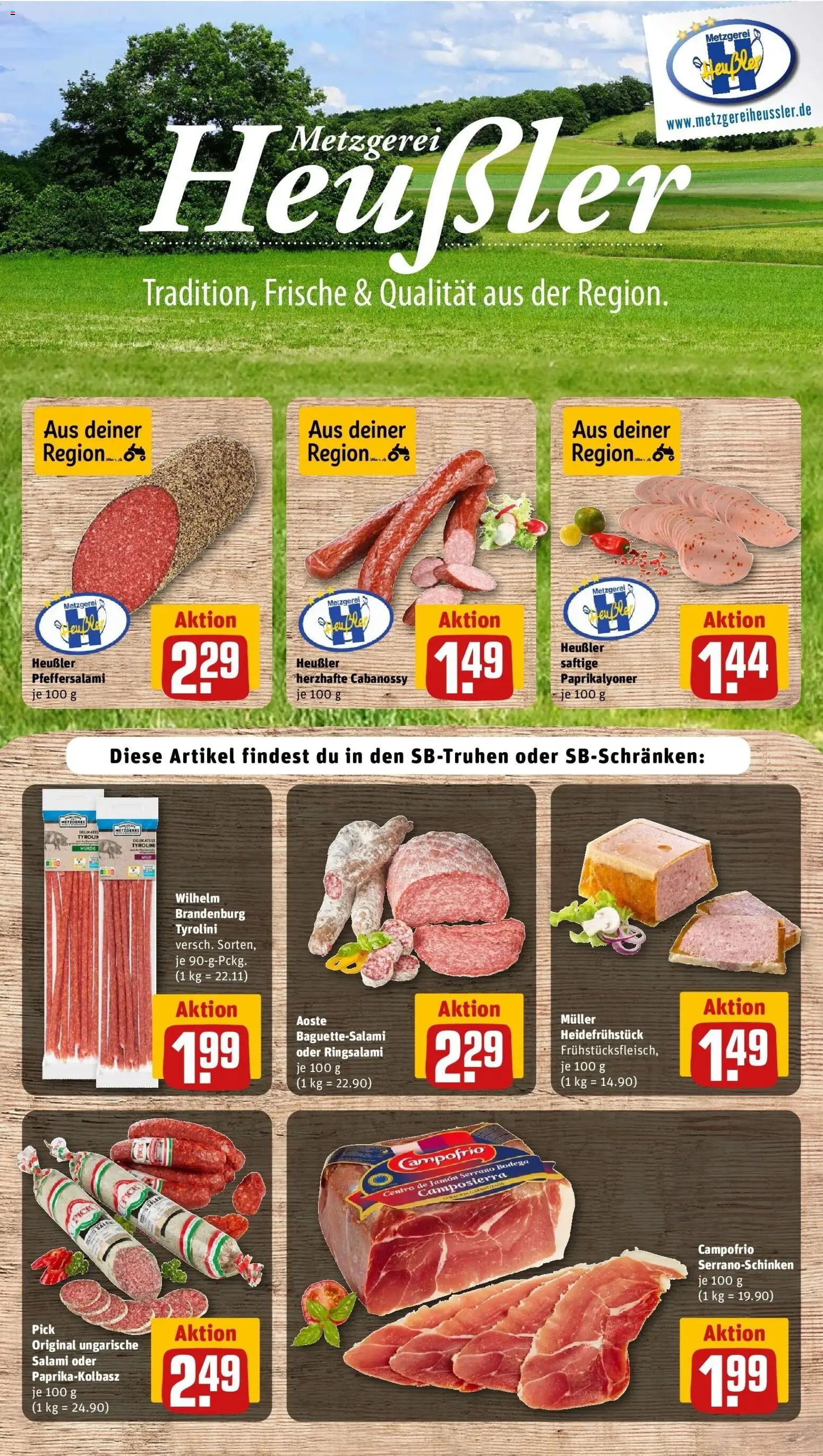Vorschau von dem Prospekt des Geschäftes Rewe, gültig ab dem 12.10.2026