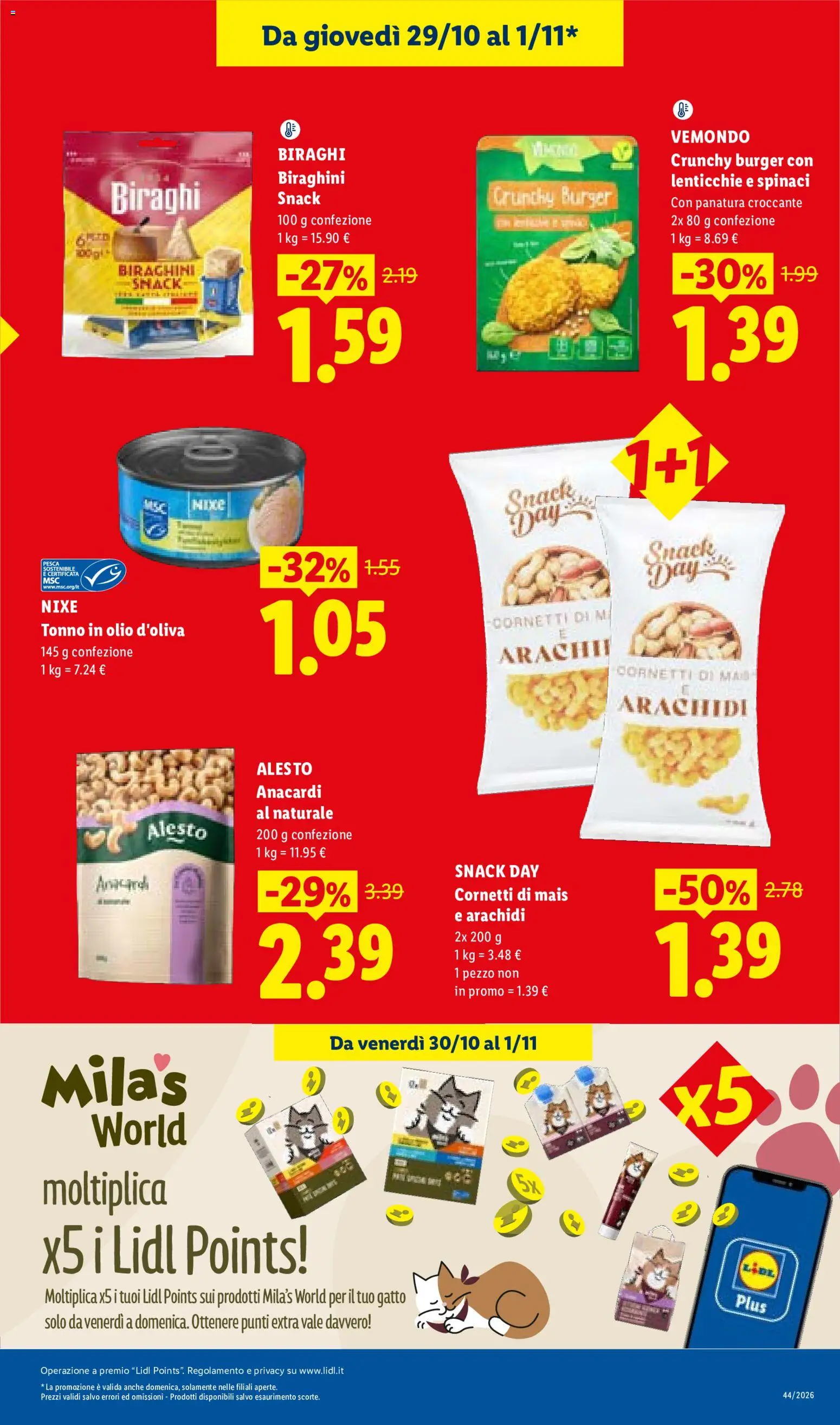 Anteprima dell'opuscolo Lidl volantino Sardegna dal negozio Lidl valido da 29/10/2026