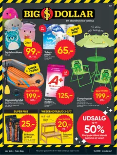 Eksempel på tilbudsavis Big Dollar - Tillbudsavis fra butik Bigdollar gyldig fra 03/07/2026