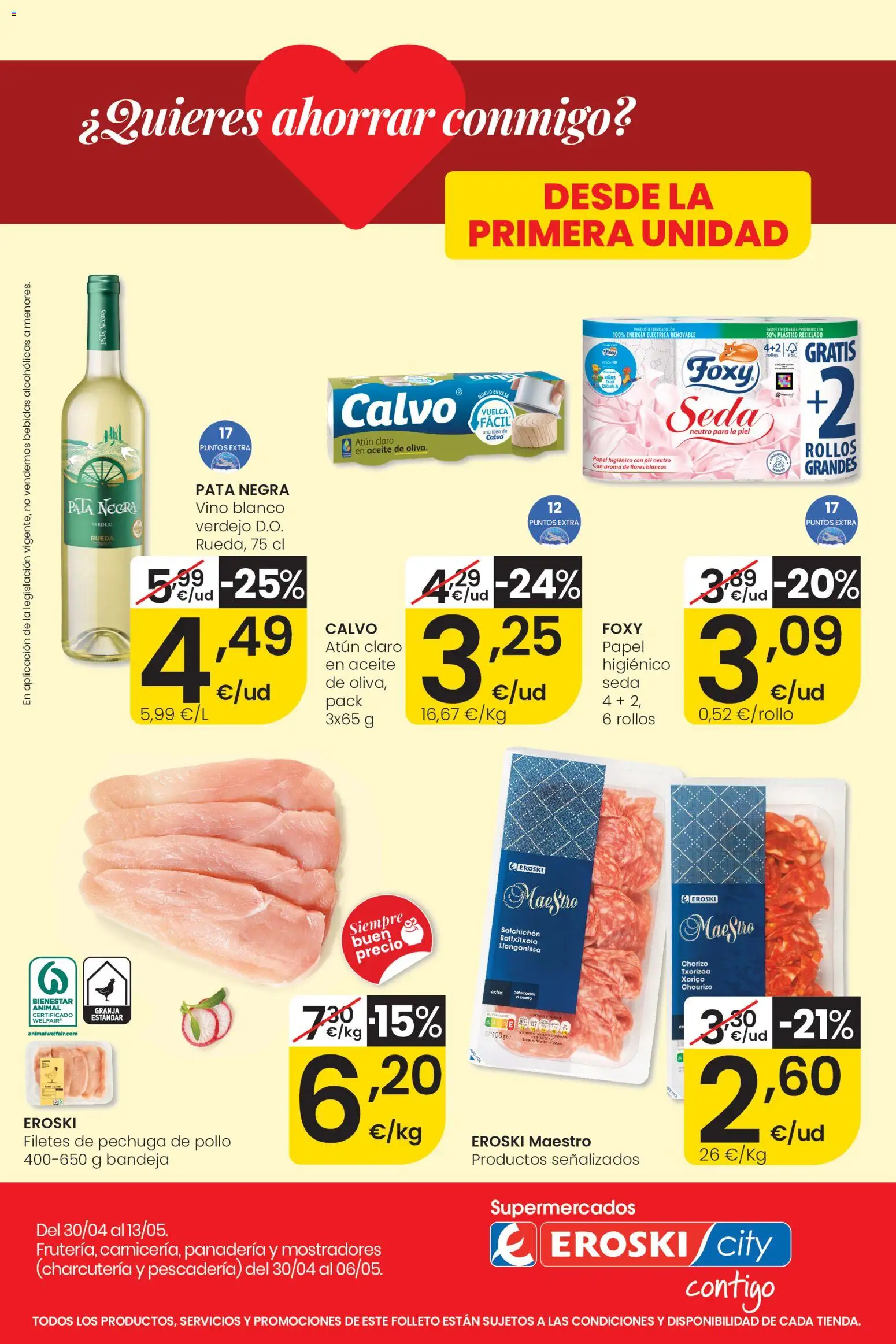 Vista previa del folleto de la tienda Eroski válido desde el 30/04/2026 