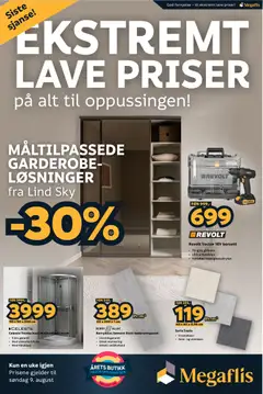 Forhåndsvis Megaflis kundeavis ELP fra butikk Megaflis gyldig fra 08/08/2026
