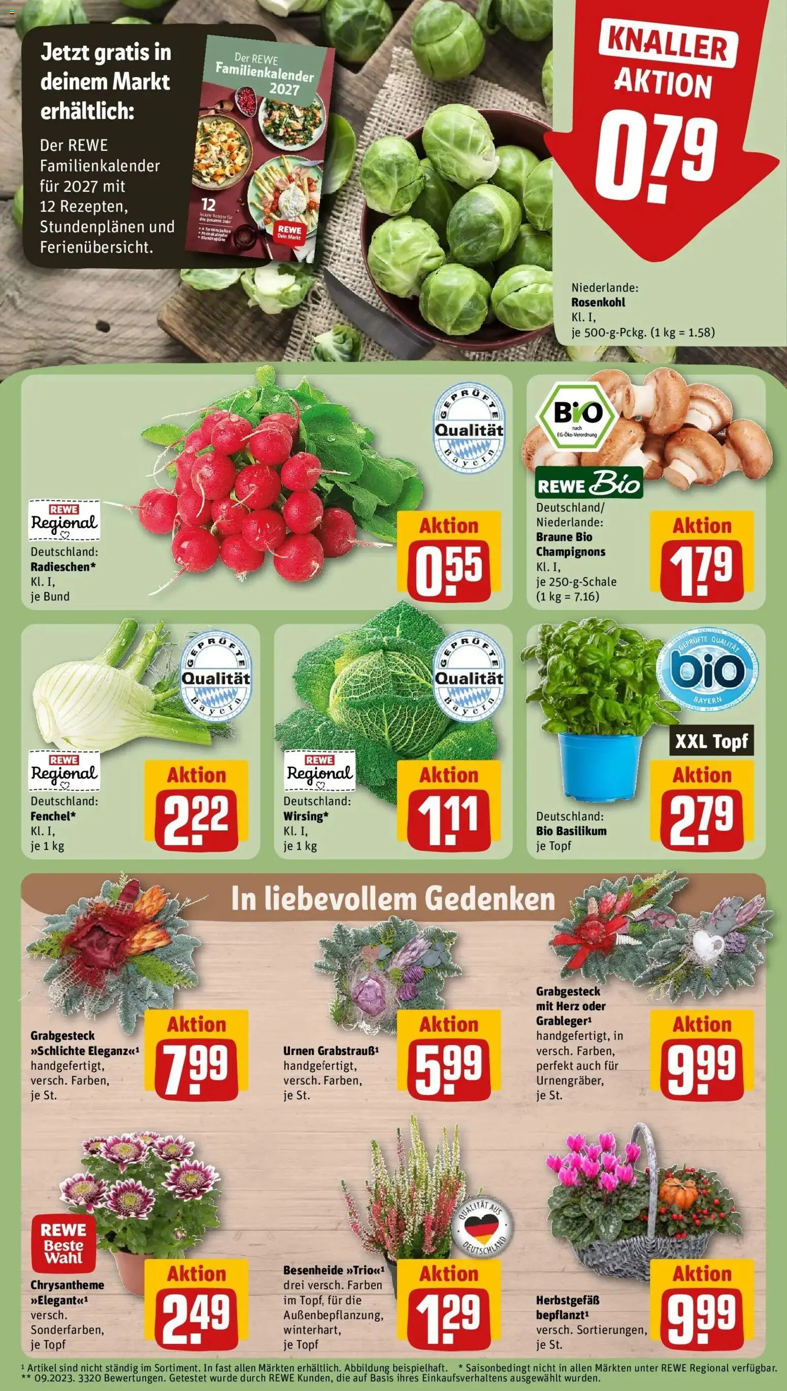 Vorschau von dem Prospekt des Geschäftes Rewe, gültig ab dem 19.10.2026