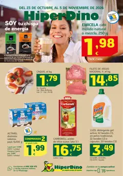 Vista previa del folleto de la tienda HiperDino válido desde el 23/10/2026 