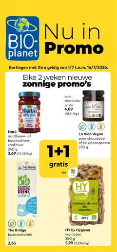 Voorbeeld van BioPlanet Folder van winkel BioPlanet geldig vanaf 01/07/2026