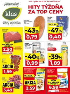 Náhľad Klas letáku platného od 11.05.2026