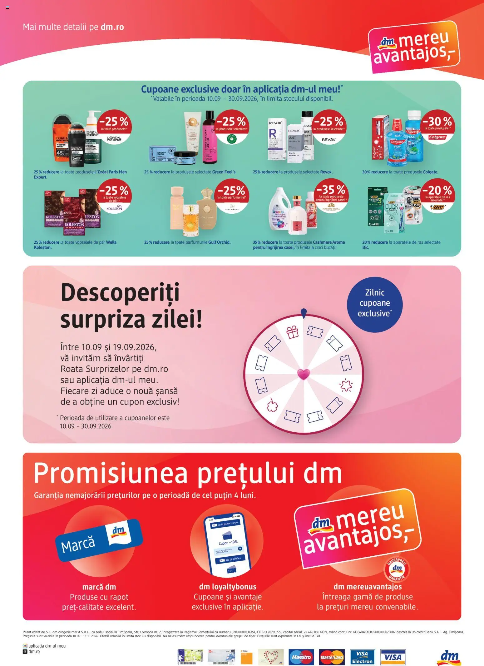 Previzualizarea de cataloage: DM drogeriemarkt DM drogeriemarkt Catalog Express valabil de la 10.09.2026