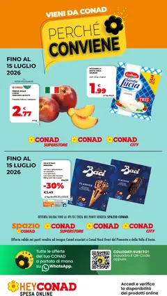 Anteprima dell'opuscolo Conad volantino Perché Conviene Piemonte dal negozio Conad valido da 02/07/2026