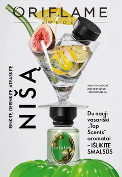 Oriflame parduotuvės leidinio Oriflame katalogas 11 2026 galiojančio nuo 2026.08.05 peržiūra