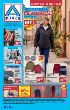 Pogląd gazetki "Aldi gazetka - Hity od Środy i od Soboty" ze sklepu Aldi ważnej od 09.09.2026