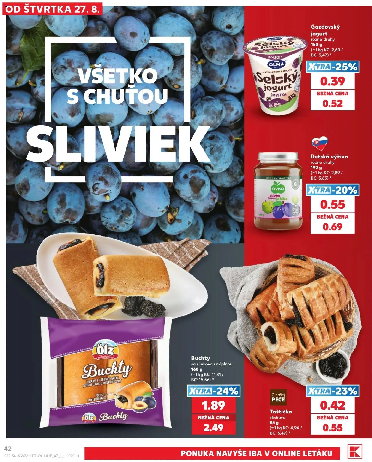 Náhľad Kaufland letáku platného od 27.08.2026