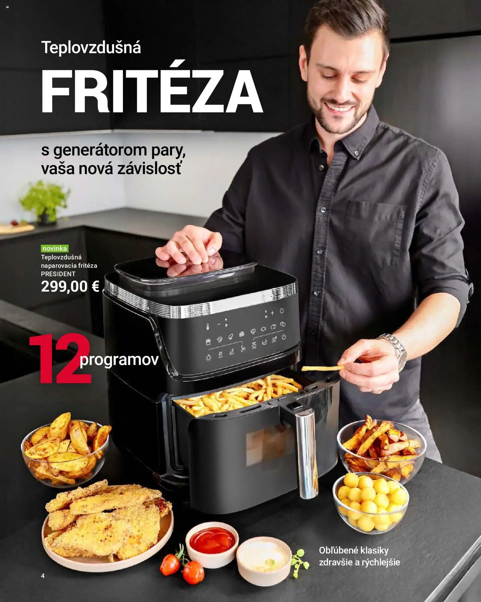 Náhľad TESCOMA letáku platného od 01.06.2026 - Teplovzdušná frítéza, Fritéza