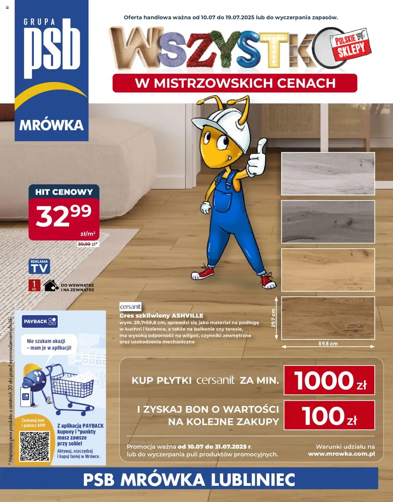 Pogląd gazetki "Lubliniec" ze sklepu Mrówka ważnej od 10.07.2025 - Płytki