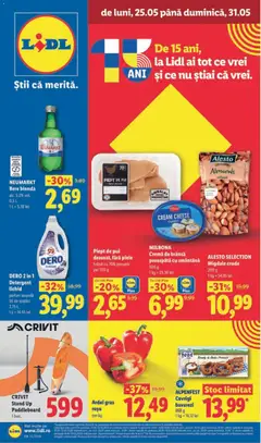 Previzualizarea de cataloage: Lidl Lidl Catalog valabil de la 25.05.2026