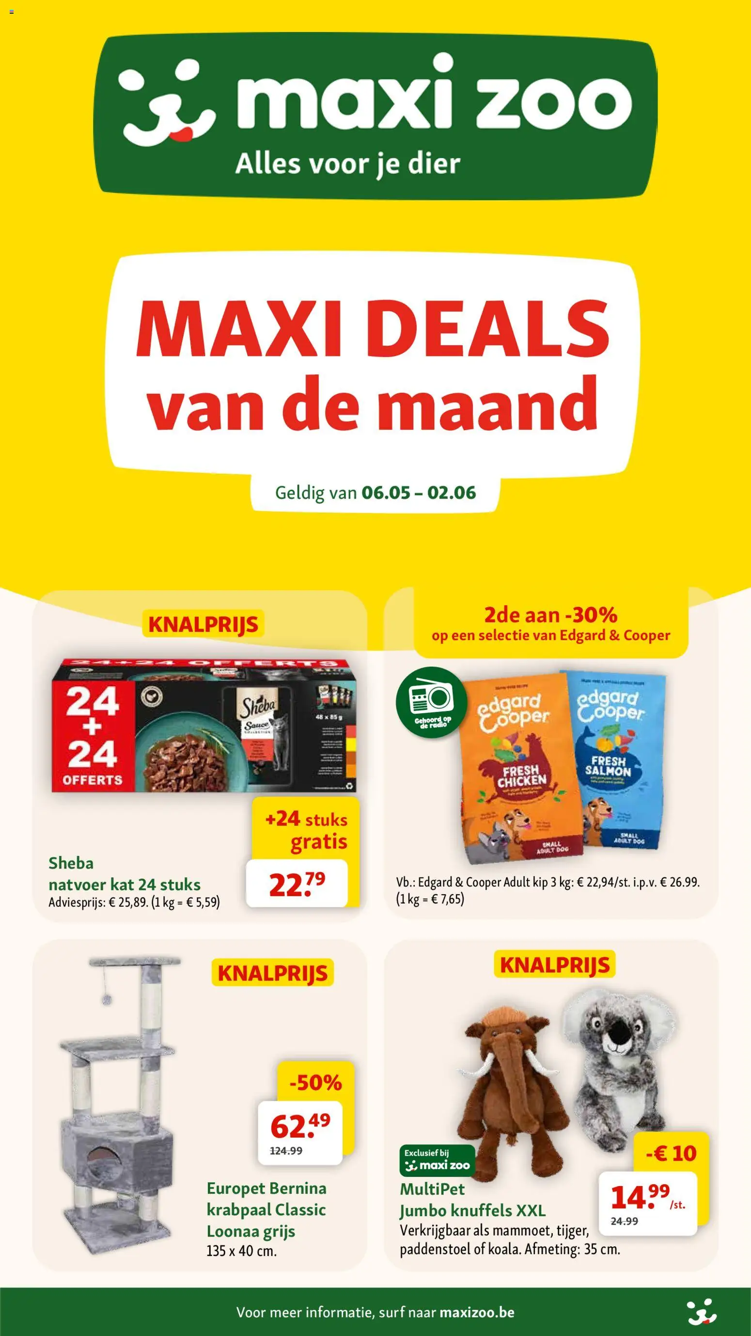 Voorbeeld van Maxi Zoo Folder van winkel Maxi Zoo geldig vanaf 06/05/2026