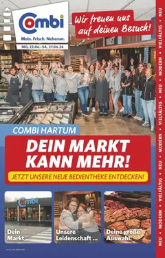 Vorschau von dem Prospekt des Geschäftes Combi, gültig ab dem 22.06.2026