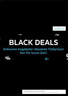 Vorschau der Angebote: Möbelix Möbelix Black Friday Ankündigung gültig ab 20.10.2026