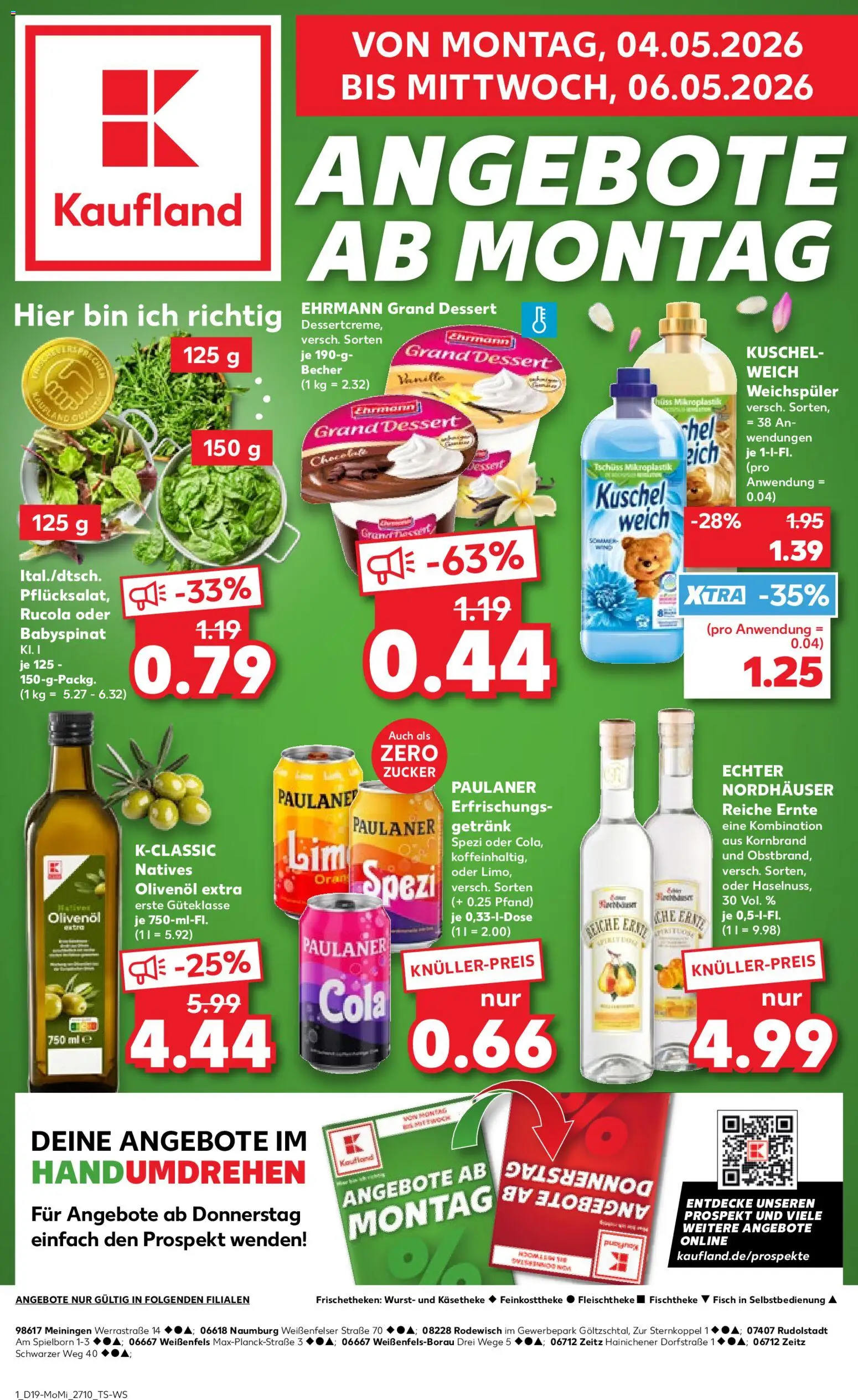 Vorschau von dem Prospekt des Geschäftes Kaufland, gültig ab dem 04.05.2026