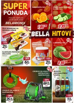 Pregled letka Belamionix super ponuda trgovine Belamionix vrijedi od 24.06.2026