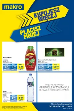 Pogląd gazetki "Makro gazetka - Kupujesz więcej płacisz mniej" ze sklepu Makro ważnej od 27.10.2026