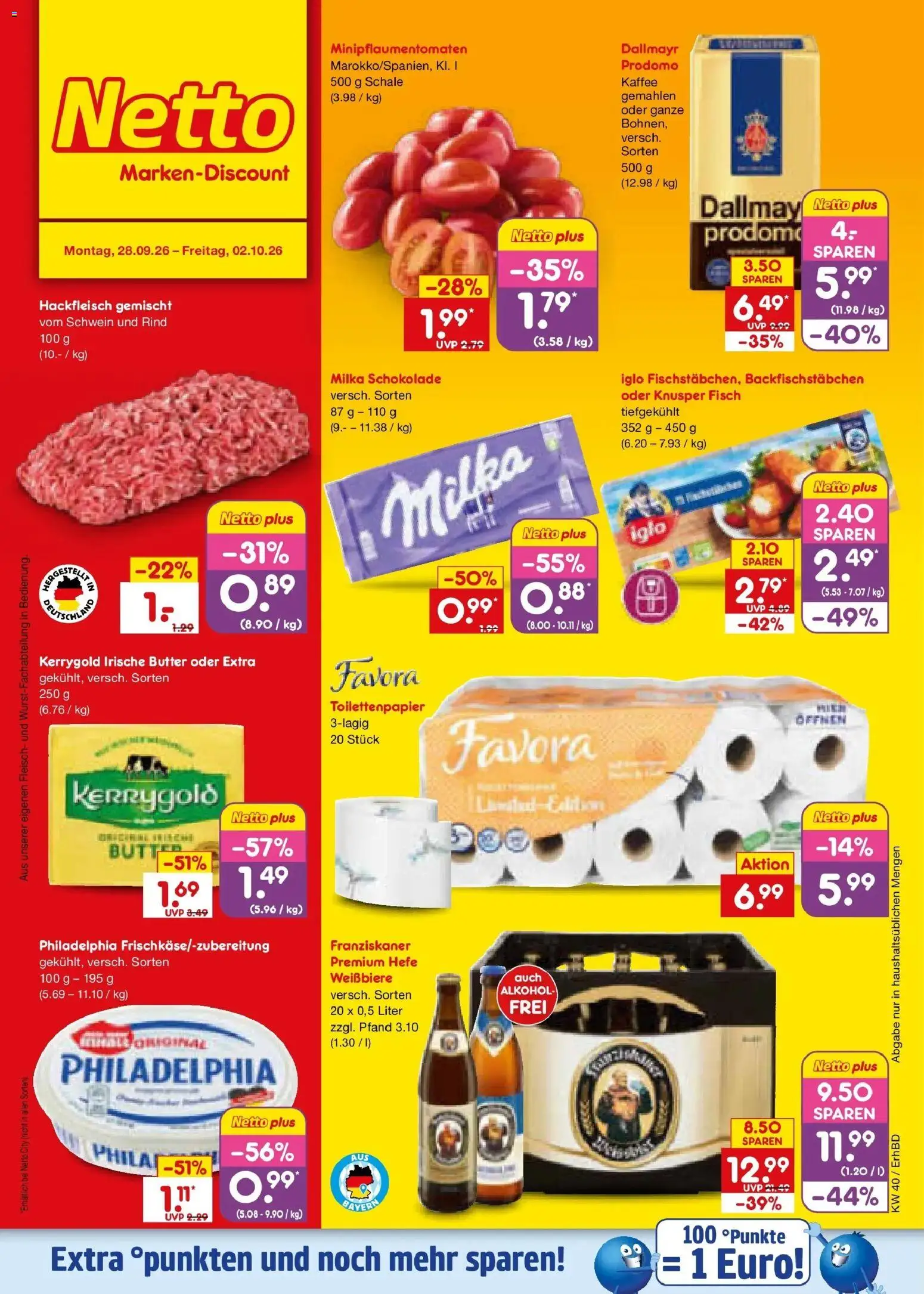 Vorschau von dem Prospekt des Geschäftes Netto Marken-Discount, gültig ab dem 28.09.2026