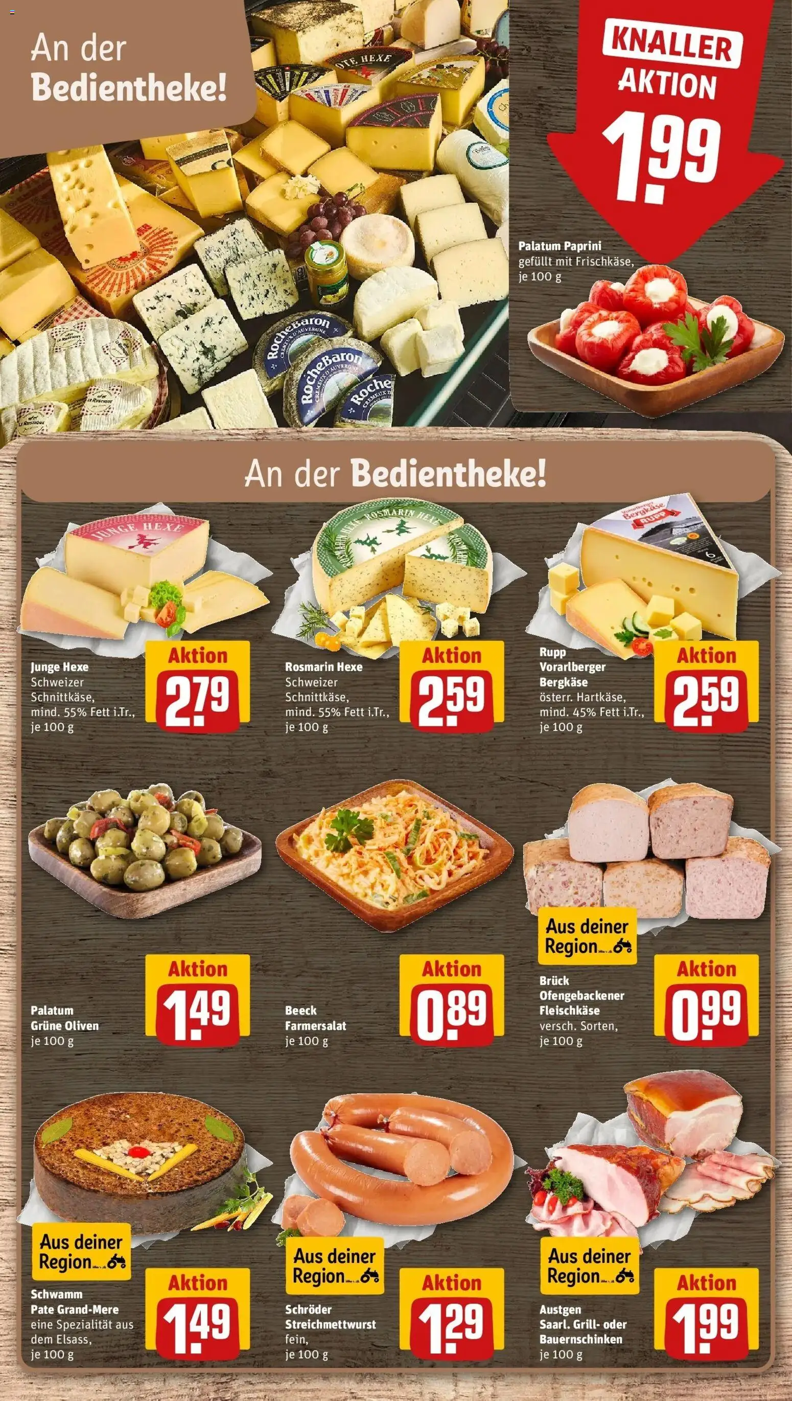 Vorschau von dem Prospekt des Geschäftes Rewe, gültig ab dem 26.10.2026