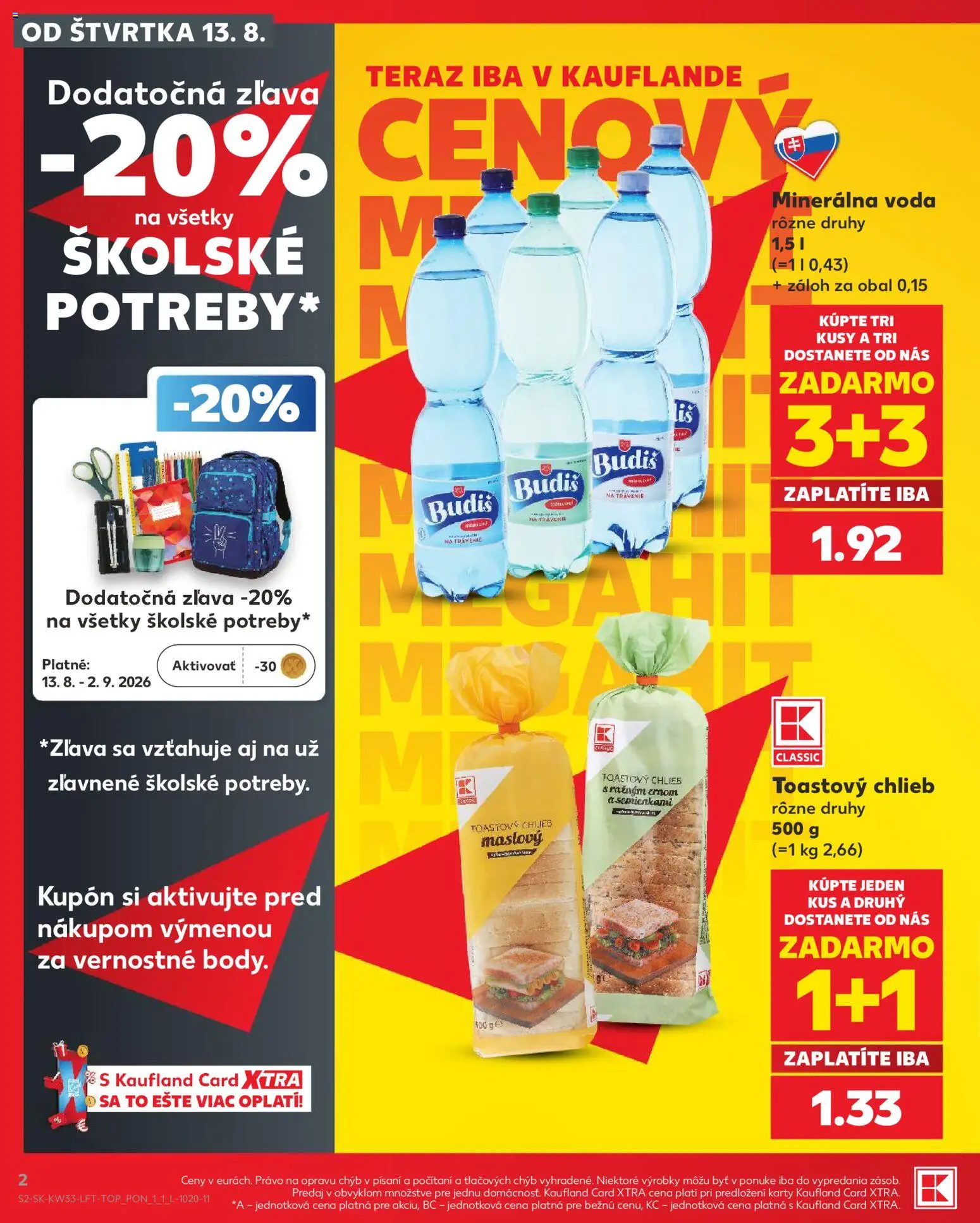 Náhľad Kaufland letáku platného od 13.08.2026