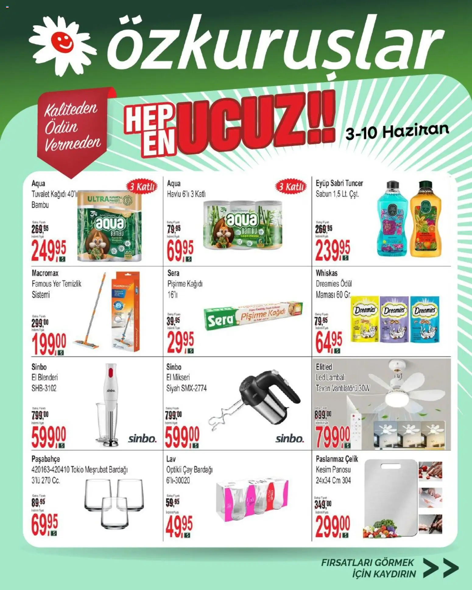 Özkuruşlar Özkuruşlar Katalog 03.06.2026 - Broşürünün önizlemesi