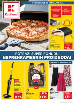 Pregled letka Slavonski Brod trgovine Kaufland vrijedi od 13.05.2026
