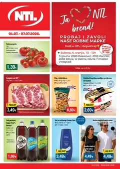 Pregled letka NTL Katalog trgovine NTL vrijedi od 01.07.2026