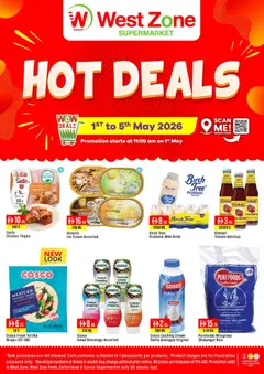 Preview of the catalogue Westzone Supermarket catalogue of store Westzone Supermarket valid from 1 May, 2026