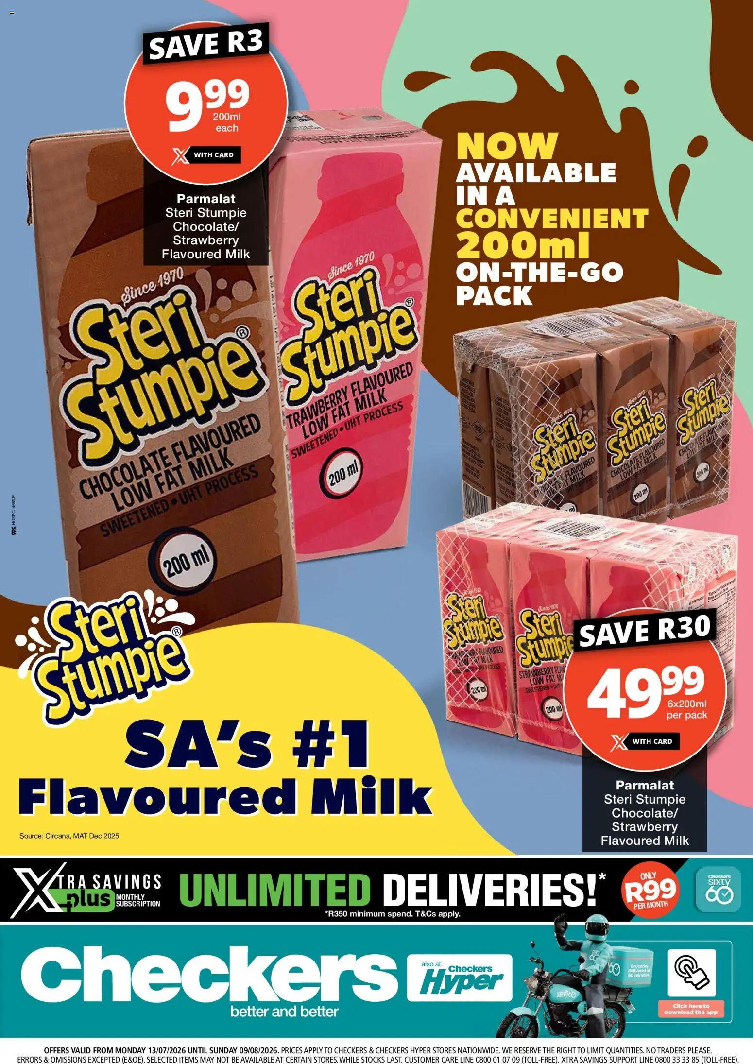 Preview of Checkers flyer valid from 13/07/2026