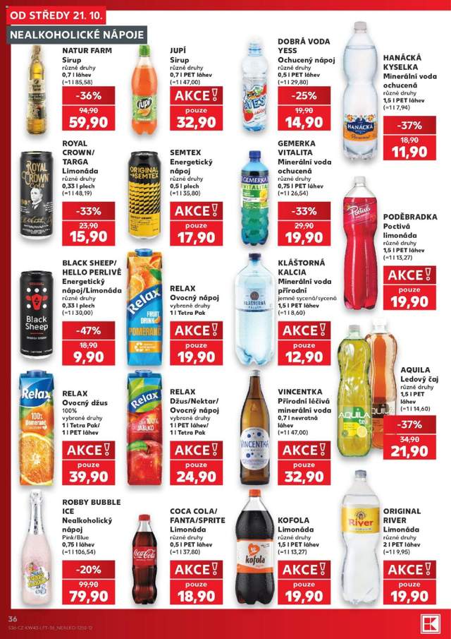 Nový Kaufland leták od 21.10.