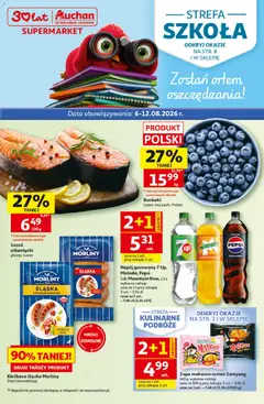 Pogląd gazetki "Auchan gazetka" ze sklepu Auchan ważnej od 06.08.2026