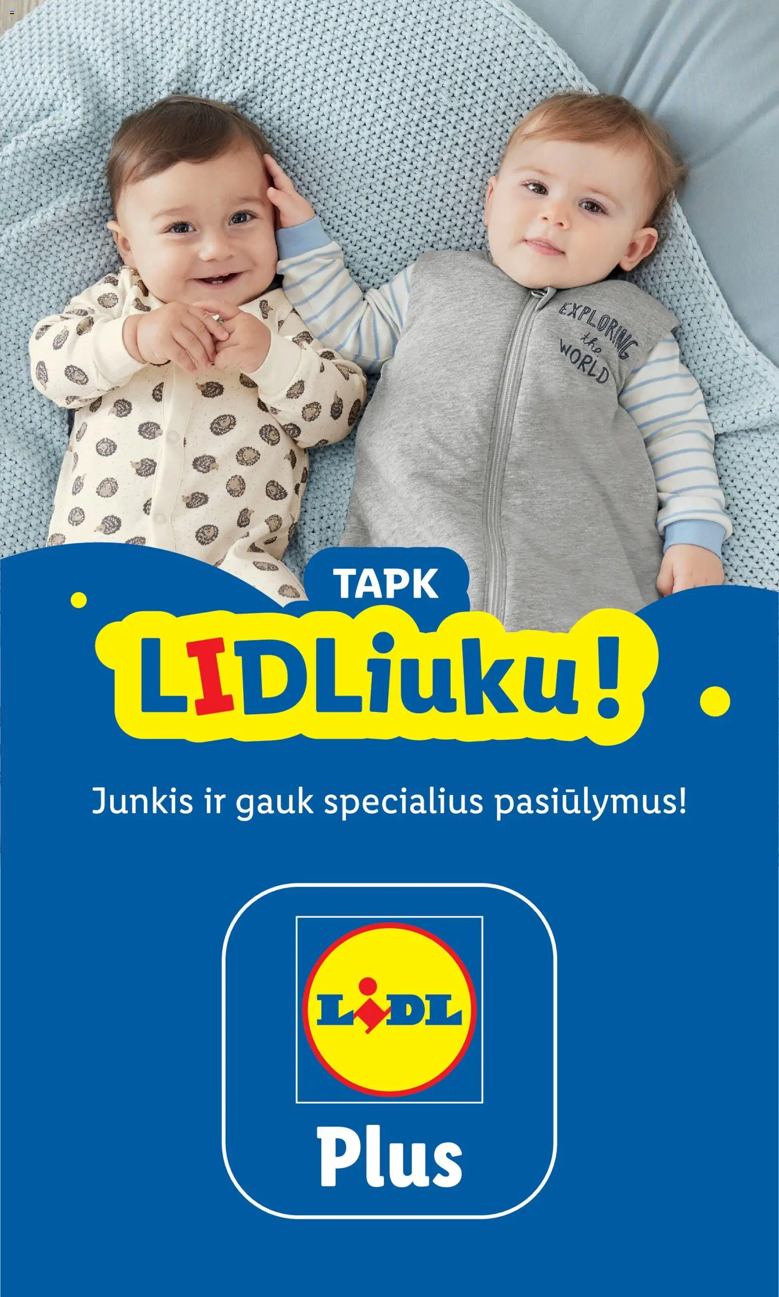 LIDL parduotuvės leidinio Leidinys - Tapk lidliuku galiojančio nuo 2026.02.20 peržiūra