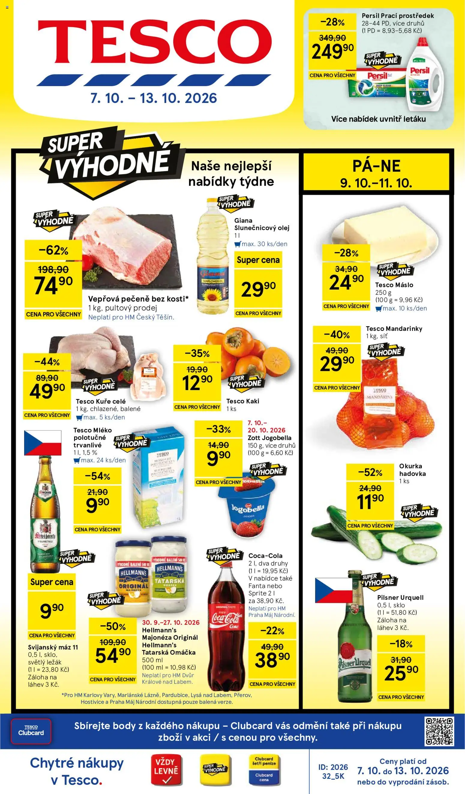 Náhled nabídky: Tesco Tesco leták - Hypermarket platný od 07.10.2026