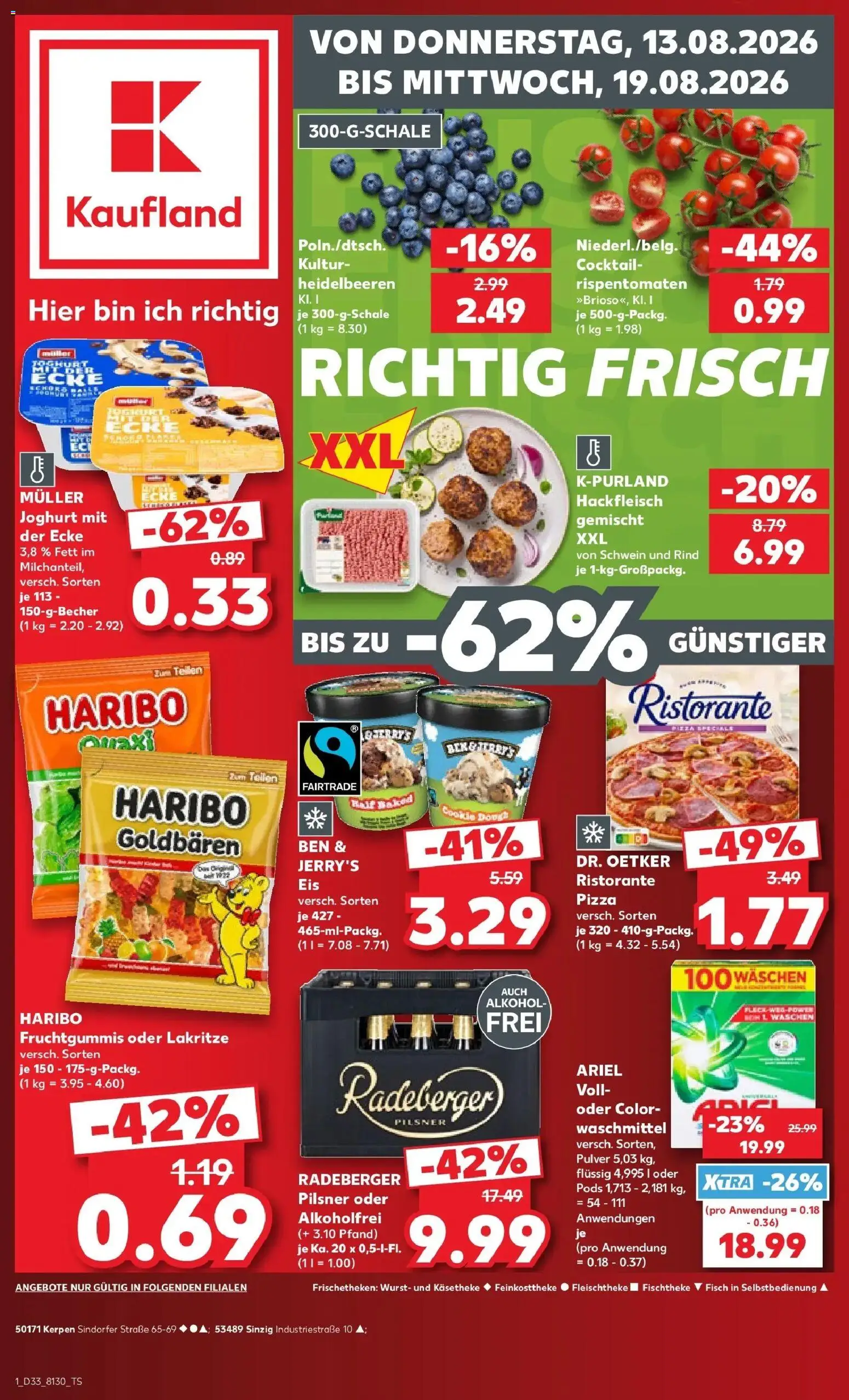 Vorschau von dem Prospekt des Geschäftes Kaufland, gültig ab dem 13.08.2026