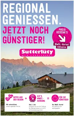 Vorschau der Angebote: Sutterlüty Sutterlüty Flugblatt gültig ab 02.07.2026