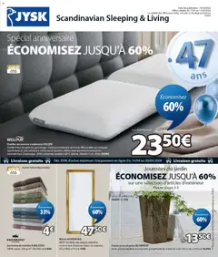 Prévisualisation de Jysk prospectus du magasin Jysk formulaire valide 14/04/2026