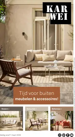 Voorbeeld van KARWEI folder - Tuin special - decoratief van winkel KARWEI geldig vanaf 01-03-2026