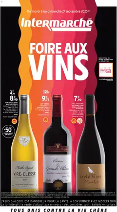 Prévisualisation de Intermarché - Foire aux vins du magasin Intermarché formulaire valide 08/09/2026