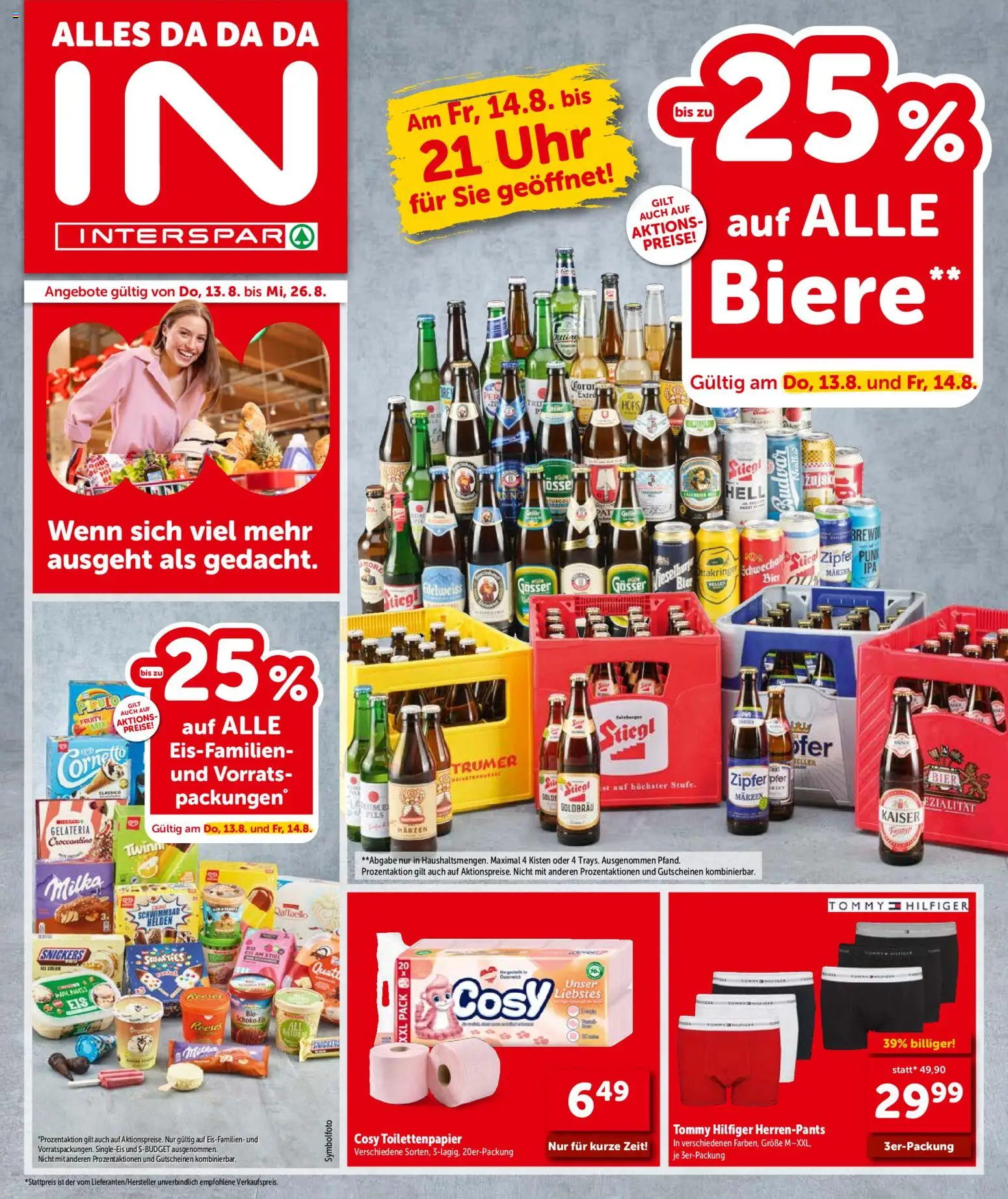 Vorschau der Angebote: Interspar Interspar - Flugblatt gültig ab 13.08.2026